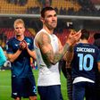 Romagnoli chegou a despedir-se dos adeptos da Lazio, emocionado