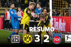 Reviravolta atrás de reviravolta: Dortmund vence e pressiona Bayern (resumo)