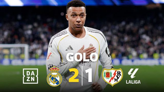 Na compensação se sofre, na compensação... se marca: Mbappé salva Real aos 90+10'