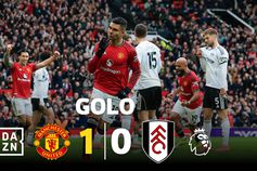 Que bola de Bruno Fernandes! Assistência foi meio golo e Casemiro aproveitou