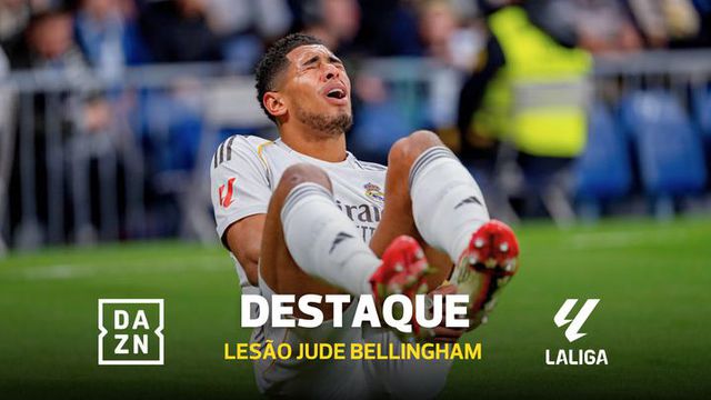 Bellingham sai lesionado a duas semanas de enfrentar o Benfica