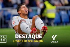 Bellingham sai lesionado a duas semanas de enfrentar o Benfica