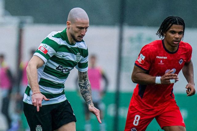 Nuno Santos voltou à competição, no dia em que o Sporting B regressou aos triunfos - Foto: Liga Portugal