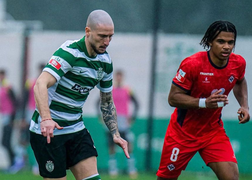 Nuno Santos voltou à competição, no dia em que o Sporting B regressou aos triunfos - Foto: Liga Portugal