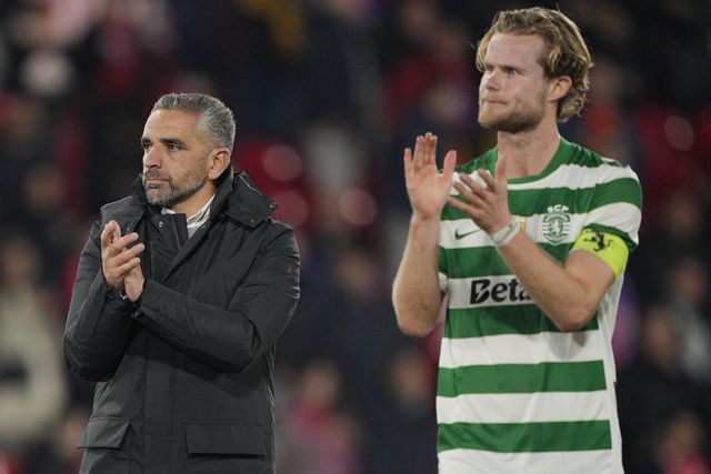 Rui Borges não quis alimentar muito a questão-Hjulmand mas deixou-lhe elogios 
(Foto Miguel Nunes)