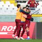 Jogadores do Torino festejam golo frente ao Lecce
