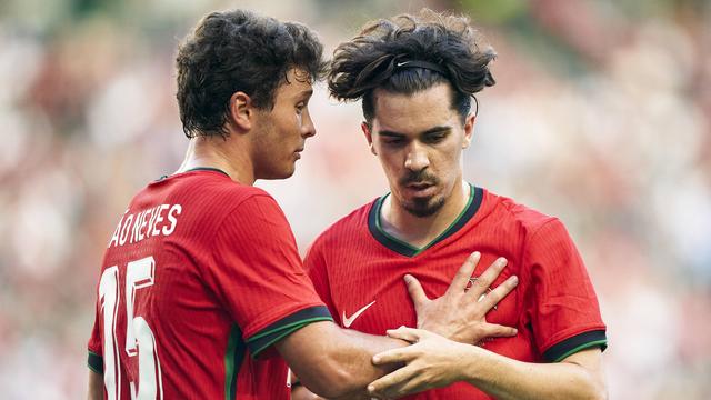 João Neves e Vitinha, internacionais portugueses do PSG - Foto: IMAGO
