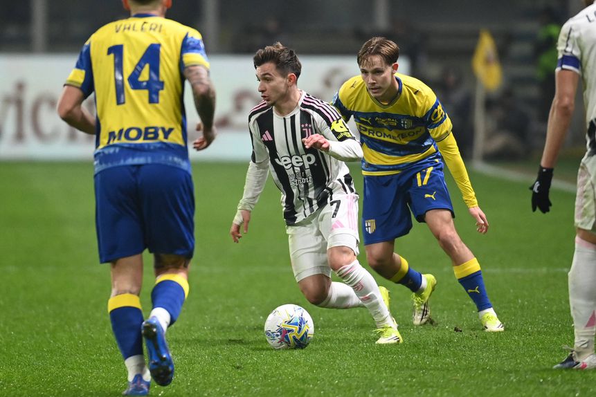 Francisco Conceição foi titular pela Juventus em Parma, assistiu e cumpriu 65 minutos