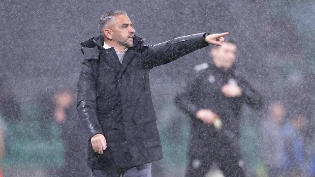 Rui Borges, treinador do Sporting