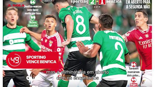 A BOLA em 59 segundos: Leão falha KO e o clássico a chegar