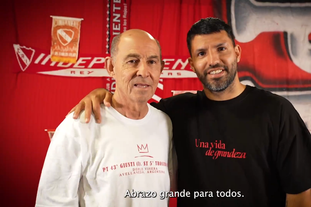 Aguero regressa aos relvados em jogo amigável