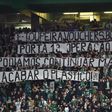 O 'recado’ da claque do Sporting para o Benfica