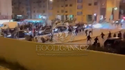 Vídeo: os incidentes entre adeptos de Sporting e Benfica antes do dérbi