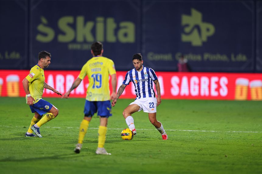 Alan Varela diz que o FC Porto demonstrou muito caráter em Arouca (FOTO: GRAFISLAB)