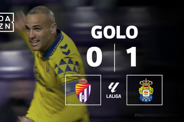 Bomba de Sandro Ramírez colocou o Las Palmas na frente (vídeo)