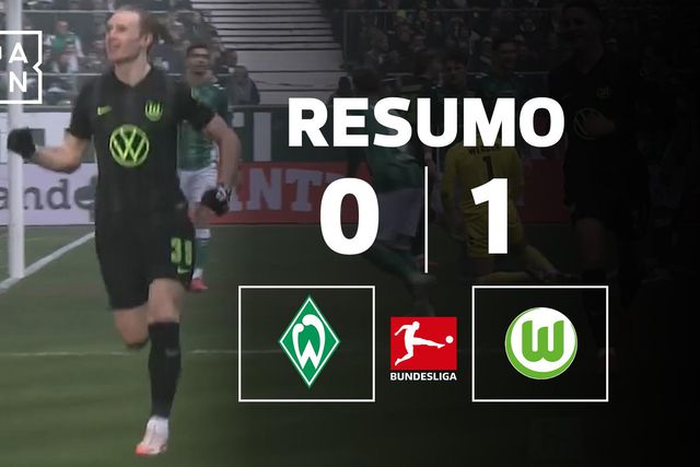 Wimmer subiu mais alto e adiantou o Wolfsburgo (vídeo)