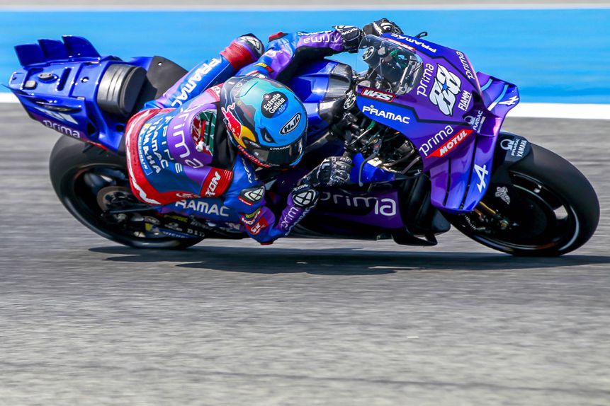 Miguel Oliveira (Pramac Yamaha) corre na qualificação para o GP Tailândia