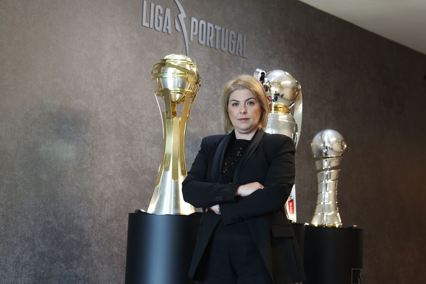 Helena Pires é presidente interina da Liga Portugal