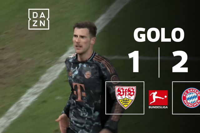 Bayern na frente: Goretzka aproveita erro para consumar a reviravolta (vídeo)