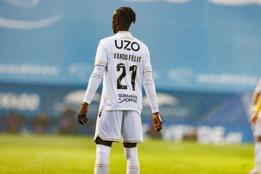 Vando Félix tem sido um dos dínamos do ataque do Vitória de Guimarães no duelo com o Casa Pia