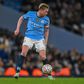 Kevin De Bruyne em ação pelo Manchester City