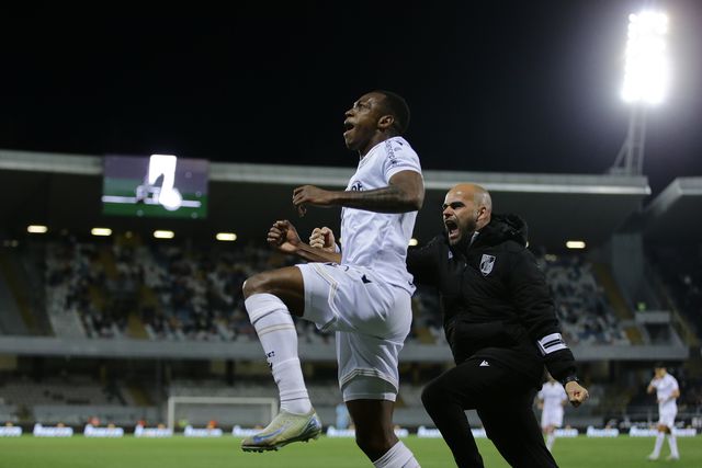 Umaro Embaló apontou o golo que deu o triunfo ao Vitória de Guimarães na partida diante do Casa Pia