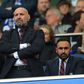 Monchi, diretor desportivo do Aston Villa, a assistir a um jogo da sua equipa