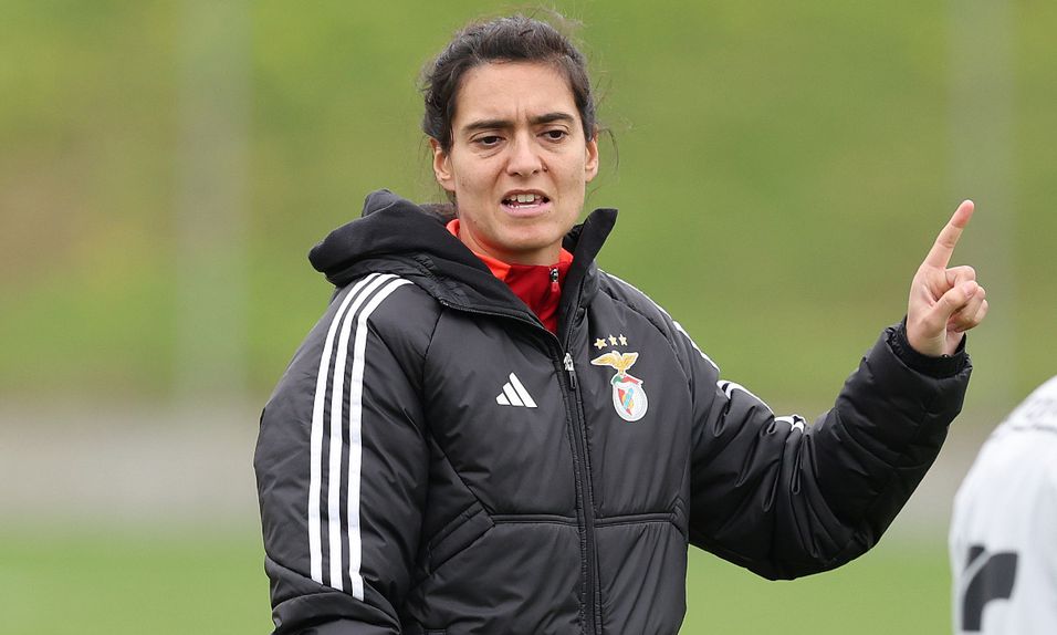 Filipa Patão, treinadora do Benfica, acredita na conquista de mais um troféu
