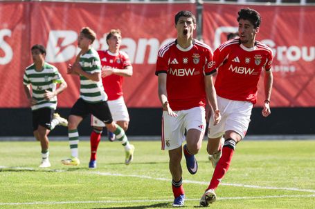 Festejo de Tomás Almeida - Foto: SL Benfica
