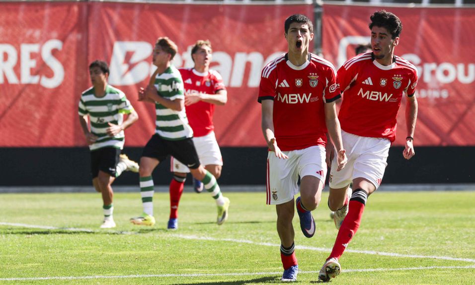 Festejo de Tomás Almeida - Foto: SL Benfica