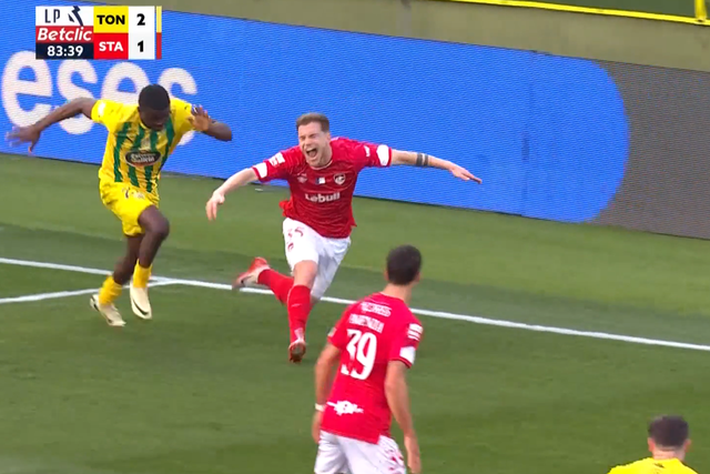 VÍDEO: o polémico penálti que provocou a revolta do Tondela