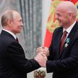 Infantino e Putin, 'sócios' no Mundial 2018 - Foto: IMAGO