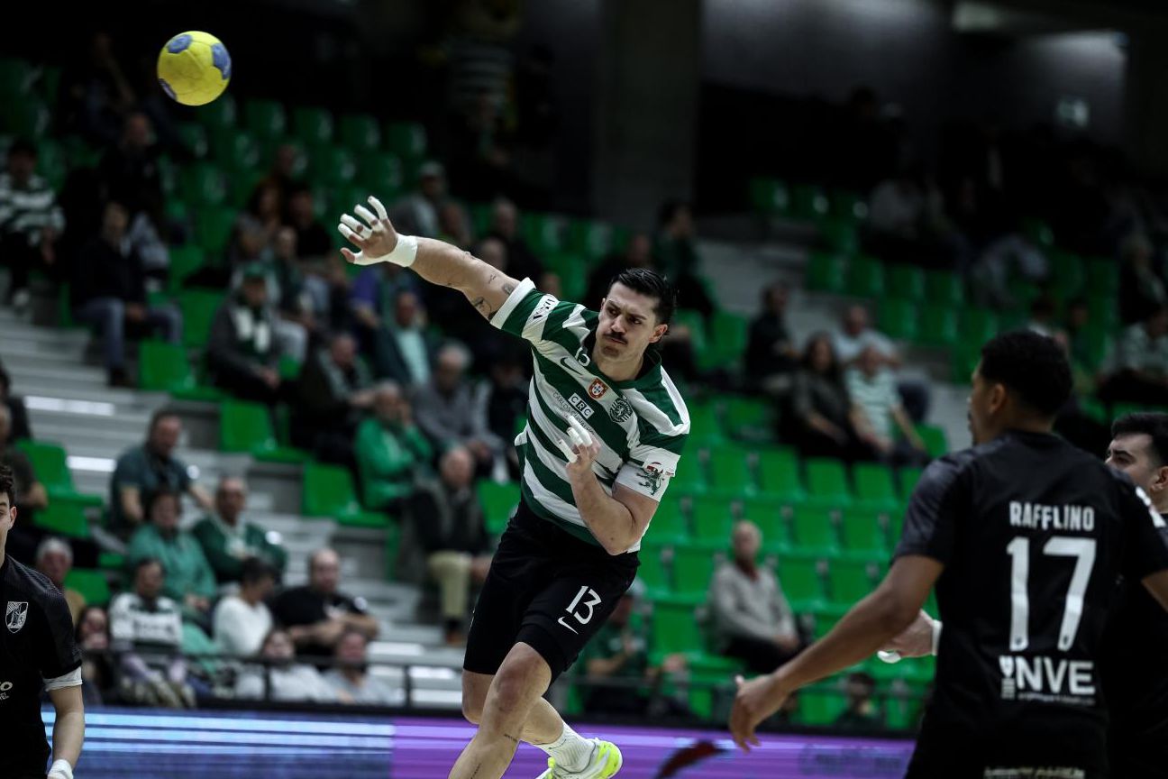 O capitão do Sporting, Salvador Salvador, marcou seis golos. Foto Sporting