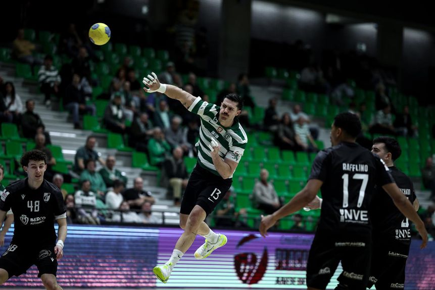 O capitão do Sporting, Salvador Salvador, marcou seis golos. Foto Sporting