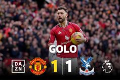 Penálti, expulsão e... Bruno Fernandes empata com classe