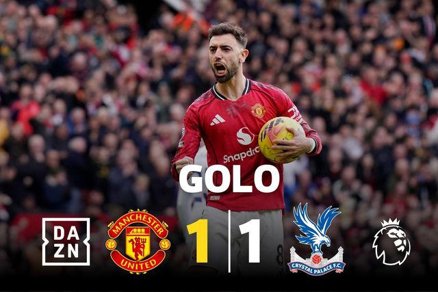 Penálti, expulsão e... Bruno Fernandes empata com classe