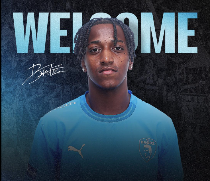 Alexandre Brito (Pafos): um golo em seis jogos. O médio defensivo somou apenas 24 minutos até ao mês de fevereiro, quando se tornou opção regular - Foto: Pafos