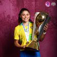 Clarinha ao serviço do Brasil - Foto: Conmebol