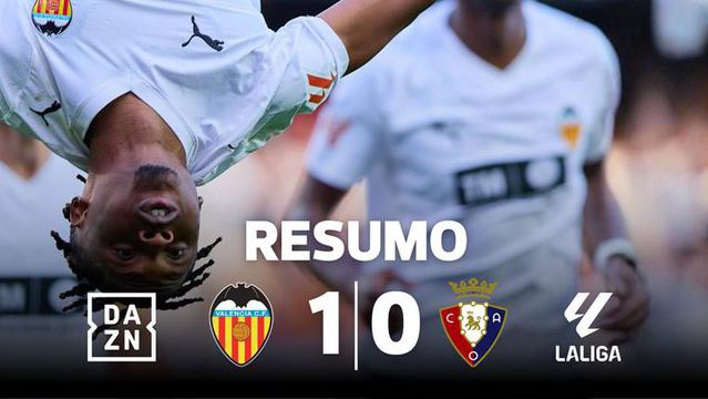 Valência volta a vencer e respira melhor na LaLiga (resumo)