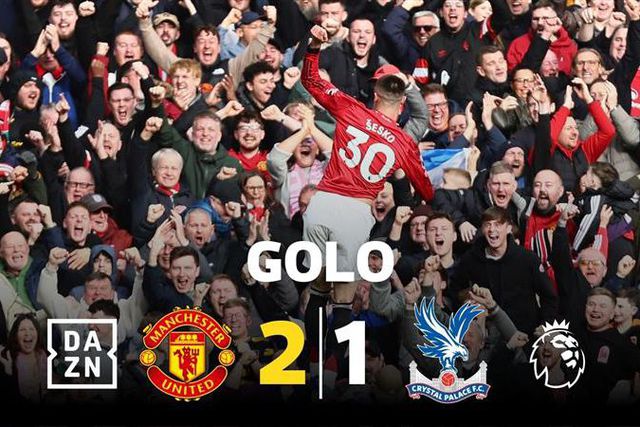 Que bola de Bruno Fernandes! Sesko completa a reviravolta em Old Trafford