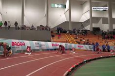 Série dos 400 metros nos Nacionais de pista curta