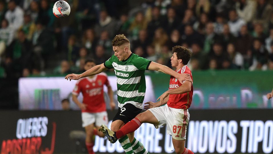 O onze do Sporting para o dérbi com o Benfica