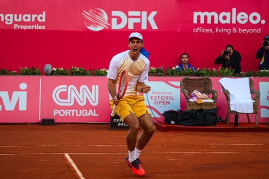 Borges após reviravolta no Estoril Open: «Foi muito duro em termos mentais»