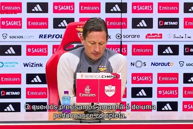 Schmidt não revela o 11, mas: «Precisamos de um avançado centro»