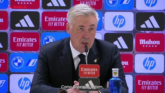 Ancelotti sobre o regresso de Militão: «Foi uma emoção»