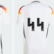 Camisola 44 da Alemanha eliminada devido a polémica com símbolo nazi