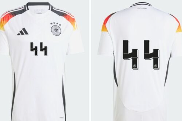 Camisola 44 da Alemanha eliminada devido a polémica com símbolo nazi