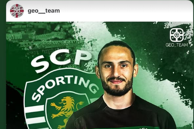 Sporting: a mensagem emocionada da namorada de Kochorashvili (fotos)