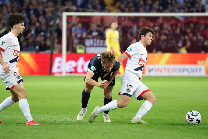 Vitinha e João Neves foram titulares no PSG