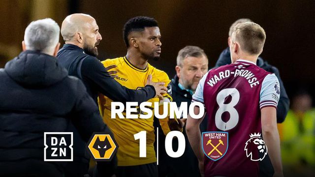 Wolves marcou, sofreu e falhou numa vitória decisiva frente ao West Ham (resumo)
